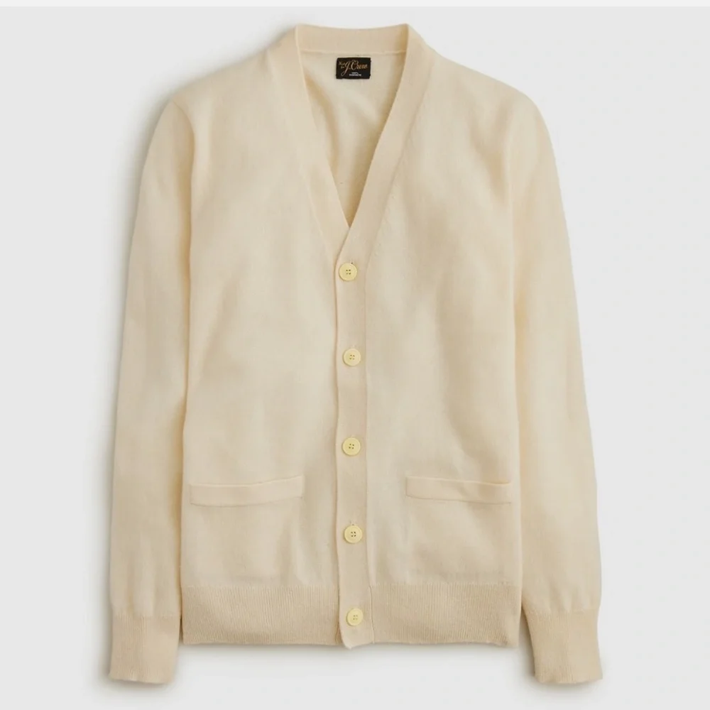 J. Crew Men's Cashmere Cardigan - Picture 1 of 1